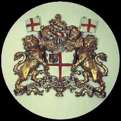East India Company coat of arms
